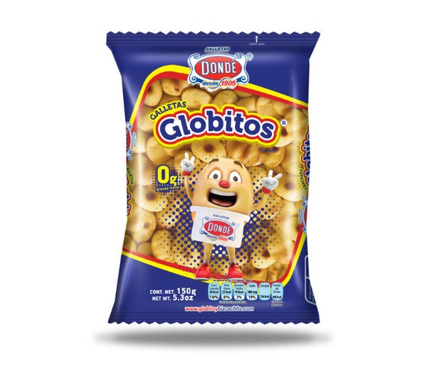 DONDE GLOBITOS COOKIES GALLETA 150g